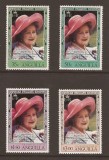 Anguilla 1980 - Regina Mama, aniversare, regalitate britanica, serie neuzata