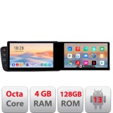 Navigatie Audi A4 A5 B8 cu MMI3G Edotec 2 ecrane 8 core 4+128 21.6 inch Incell android Wifi 5Ghz gps internet KIT-a4-3G CarStore Technology