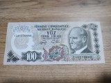 TURCIA 100 LIRE 1970 EXCELENTA