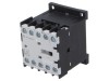 Contactors: 4-polar NC NO x3 24VDC 12A for DIN Rail 6K
