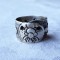 unic INEL argint SIGILIU prin ROLUIRE de colectie 1900 ASIATIC superb REGLABIL