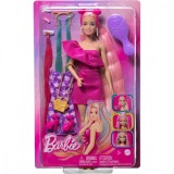 Cumpara ieftin Papusa Barbie cu par lung si accesorii, Fun Fancy Hair, JDC85