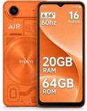 Cumpara ieftin Telefon Mobil invens AIR1, Portocaliu, 4G LTE, 6.56, HD+ LCD, Android 16, 20GB RAM (4GB + 16GB extensibili), 64GB ROM, Unisoc T310 Quad-Core, 5000mAh,