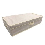 Cutie de depozitare pentru haine cu capac, Bej, 68x38x15 cm, ConceptSeller, Oem