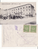 Cernauti(Bucovina)-Hotel Adler-cenzura militara WWI, WK1-ed. Leon Konig, rara, Circulata, Printata