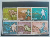 YEMEN, SPORT TOKYO - SERIE COMPLETĂ MNH