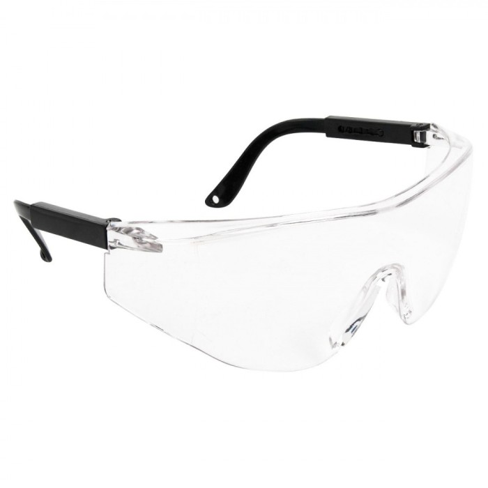 Ochelari Protecție Lucrări Casnice, Model Cu Bandă Reglabilă, Fără Brand, Transparent, Dimensiune 19x5 cm