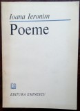 Cumpara ieftin IOANA IERONIM - POEME (editia princeps, 1986) [dedicatie / autograf]