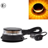 24 LED 24W Lumina de avertizare Stroboscopica Girofar Lampa Magnetica Galben 115mm 12V 24V E9
