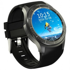 Smartwatch Telefon cu Android iUni DM368 Plus, AMOLED 1.39 inch, Wi-Fi, 4G, GPS, Bluetooth, Monitorizare Puls, Negru foto