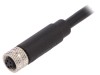 Conector M8 mamă 5 pini cu cablu