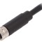 Conector M8 mamă 5 pini cu cablu