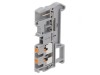 Conector &Icirc;mbinare Șine 0,14-4mm2 3 Borne Gri Push-In