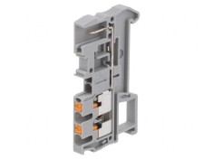 Conector &Icirc;mbinare Șine 0,14-4mm2 3 Borne Gri Push-In
