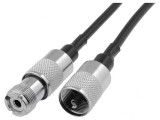 Prelungitor UHF Soclu-Mufă 2m