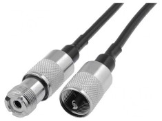 Prelungitor UHF 3.6m Soclu-Mufă foto