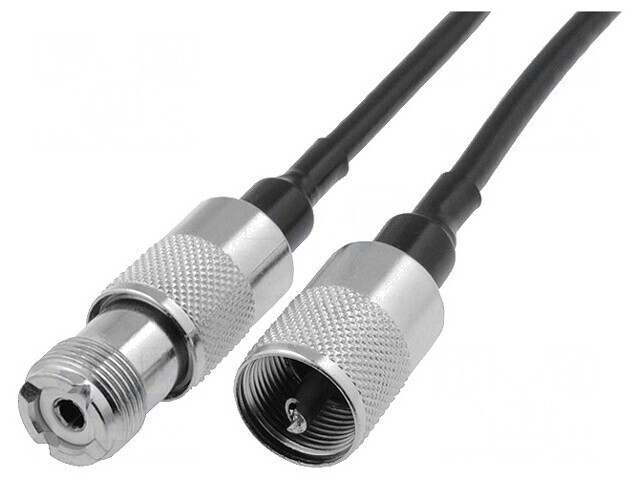Prelungitor UHF Soclu-Mufă 2m