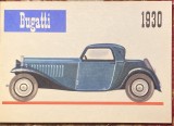 BUGATTI 1930 CARTE POSTALA NECIRCULATA