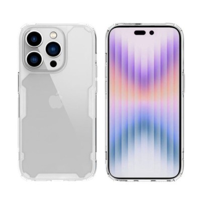 Husa pentru iPhone 16 Plus - Nillkin Nature TPU Pro Case - Transparent foto