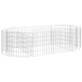 Cumpara ieftin Strat inaltat gabion, 200x100x50 cm, fier galvanizat