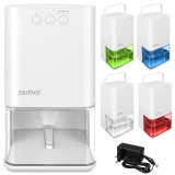 Dezumidificator compact Zortiva Brezia 1400 ml cu timer si LED