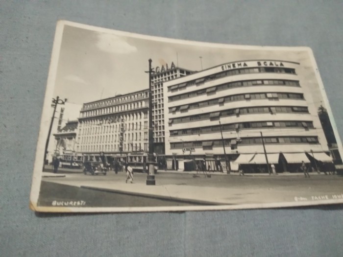 CARTE POSTALA CINEMA SCALA 1939 - INTERBELICA CIRCULATA