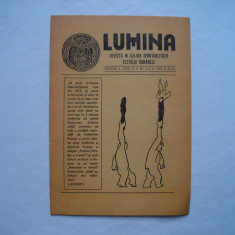 Lumina. Revista a vestului romanesc, Oradea, anul III, nr. 1-3, 1992