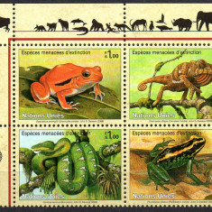 NATIUNILE UNITE - Geneva 2006, Fauna, serie neuzata, MNH