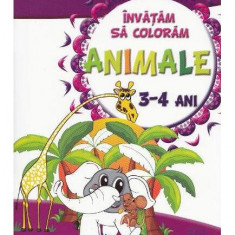 Învătăm să colorăm: Animale - Paperback brosat - *** - Didactica Publishing House