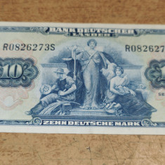 Bancnota 10 Mark Bank Deutscher Lander 1949 R0826273S #A5691HAN