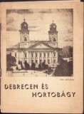 A2437N Debrecen &eacute;s Hortob&aacute;gy, cca 1943, broșură de reclamă