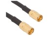 Cablu Coaxial SMB Mamă-SMB Mamă, 3m, 50&Omega;, AMPHENOL RF, Conector RF