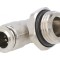 Racord Push-in &icirc;n Unghi Alamă Nichelată -0,99-20bar -20-80&deg;C