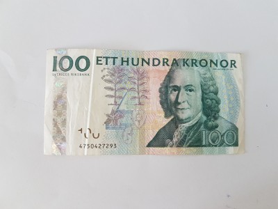 Suedia 100 Kronor 2001 foto