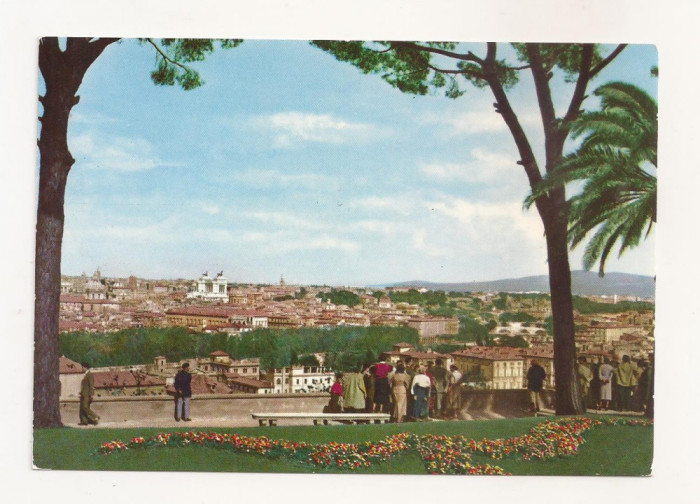 FA51-Carte Postala- ITALIA - Roma, Gianicolo, necirculata 1968