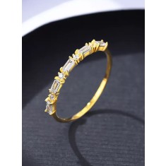 Inel din Argint Placat Gold-- Arg56C