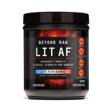 Gnc Beyond Raw Lit Af, Pre-workout, Cu Aroma De Icy Fireworks, 443.6 G