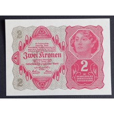 Austria 2 Kronen 1922,UNC.