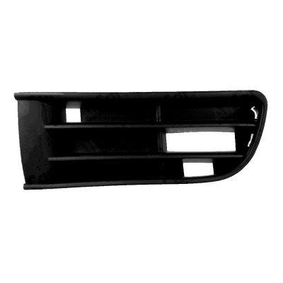 Grila bara fata Vw Polo (9n/9n3) 10.2001-04.2005, parte montare partea stanga, fara gaura proiector, 952627-5, Aftermarket 6Q08536659b9 foto