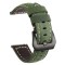 Curea piele, compatibila Huawei Watch Fit 3, adaptor inclus, telescoape Quick Release, Forest Zen