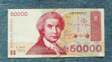 50000 Dinara 1993 Croatia