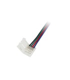 Conector banda LED 10mm 5050 RGB, Oem