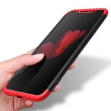 Husa iPhone X GKK, Plastic, Negru, Carcasa Protectie Rezistenta Zgarieturi