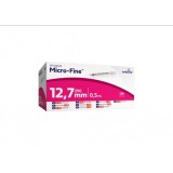 Embecta Micro-Fine Seringi pentru Insulină U-100 0.5ml 29G 12.7mm 100 buc