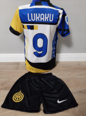 Echipament fotbal pentru copii FC.Internazionale Milano INTER Lukaku marimea 140 foto