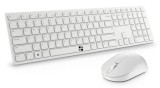 DL TASTATURA + MOUSE KM5221W WHITE, &quot;580-AKEZ&quot; (timbru verde 0.8 lei), Dell