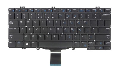 Tastatura laptop pentru Dell Latitude 5280 5289 5290 7280 7290 7390 7380 7389 fara rama foto