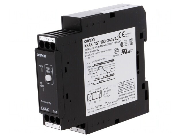 Releu Monitorizare Temperatură 100-240V SPDT