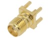 Conector SMA mamă 50&Omega; aurit