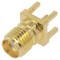 Conector SMA mamă 50&Omega; aurit